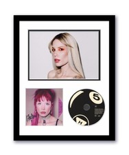 Halsey Autographed Signed 11x14 Custom Framed CD Photo Great Impersonator ACOA