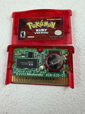 Pokémon: Ruby Version (Game Boy Advance, 2003) Dry Battery - TESTED