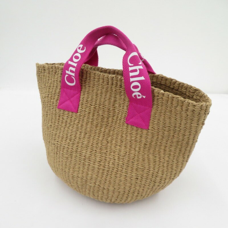 Borsa a mano Chloe Mifuko borsa tote borsa cestino marrone autentica