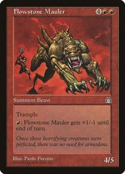 Flowstone Mauler - Stronghold #85 MTG Rare