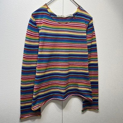Rare 2004 made Comme des Garcons high quality all over pattern multicolor design
