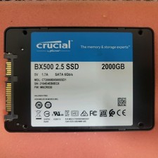 Crucial BX500 2TB CT2000BX500SSD1 2.5" 6Gb/s SATA III SSD 