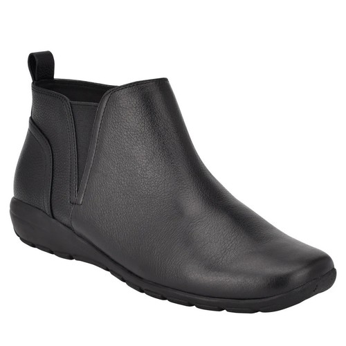 Easy Spirit Womens Aerial Leather Low Heel Casual Ankle Boots Shoes Size 10 N