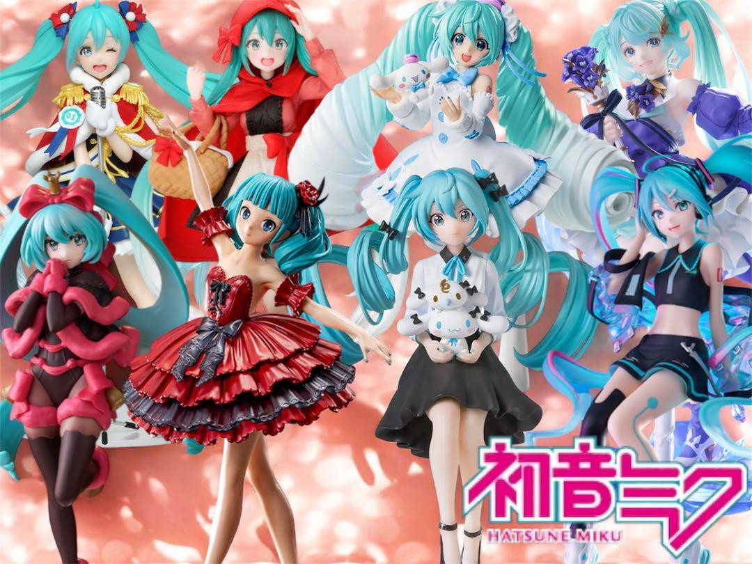 Hatsune Miku 8 Body Set Figure Bulk Sell | eBay