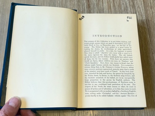 Das blaue Gedichtbuch von Edward Lang ~ Illus H.J. Ford und Lancelot Speed ~ 1902 HC - Bild 7 von 14