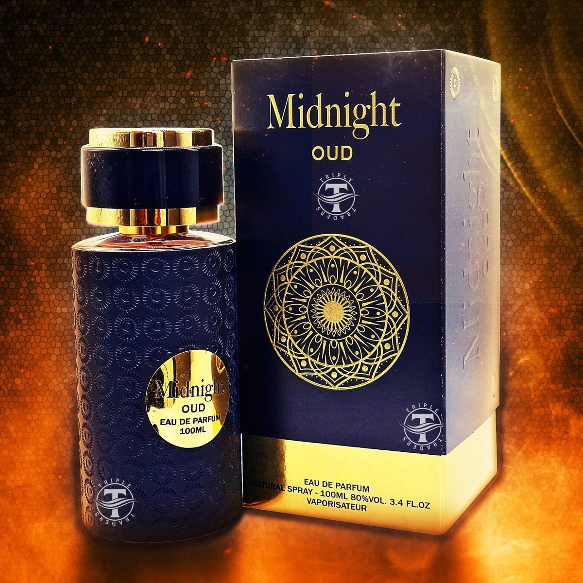 Midnight Oud Eau De Parfum By Fragrance World fl oz 100ml