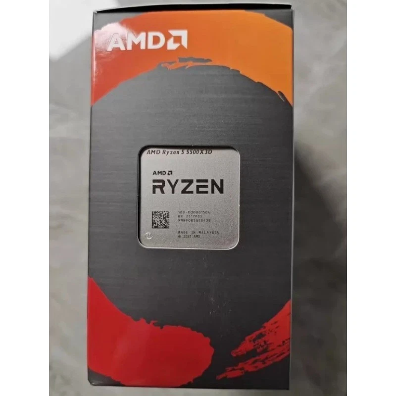 Nuevo sello AMD Ryzen 7 5500X3D 6 núcleos 12 hilos TOP105W AM4 CPU