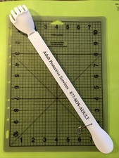 Back scratcher and Shoe Horn tool 15 White Plastic, Chain Hook - AZ APS logo