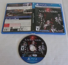 Used Cased MONARK Deluxe Edition - Sony PlayStation 4 Free Shipping!