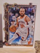 2025-26 Topps Holiday - Jalen Brunson #H12 New York Knicks NBA Finals