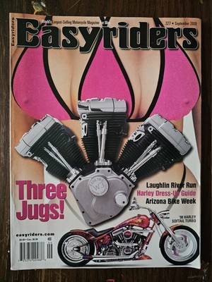 Easyriders Magazine September 2000 Issue 327 Laughlin Run Harley M134
