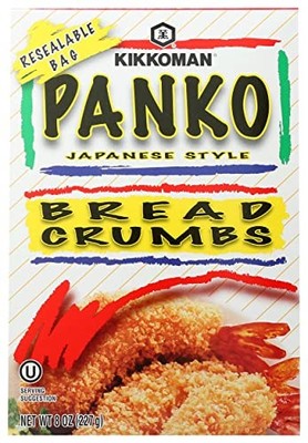 Panko Bread Crumbs, 8-Ounce Packages (Pack of 12) Kikkoman