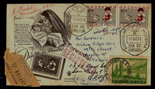 🚩STAMP 1959 FDC FANCY CANCEL ARGENTINA MOTHER DAY COVER 