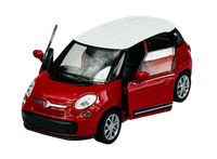 Welly 2013 Fiat 500L Rot 1:34 Die Cast Metal Model Neu Im Kasten 43658