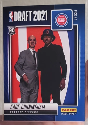 Cade Cunningham 2021-22 Panini Instant ROOKIE RC DRAFT PICK #1 #DN1 #'d/4229