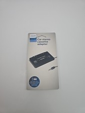 Phillips Car Stereo Cassette Adapter 3.5mm Audio NEW