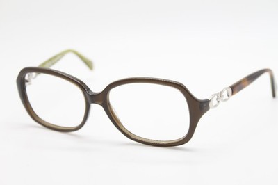 NEW COACH HC 8019 L007 BEATRICE 5036/8E DARK OLIVE AUTHENTIC EYEGLASSES 58-16