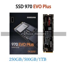 Samsung SSD 970 EVO Plus 1TB 500GB 250GB PCIe M2 NVMe Internal Solid State Drive