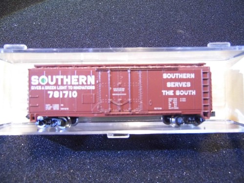 N - Atlas 3318 - 40' Boxcar, Southern (logo luz verde) 781710 LN con Rapido | Zustand: Used