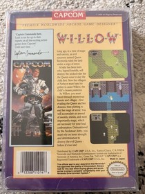 Capcom Willow 1999 NES Box & Styrofoam Only + Box Protector