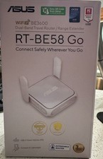 Brand New In Box - Asus Wifi 7 Dual-Band Travel Router/Range Extender RT-BE58 Go