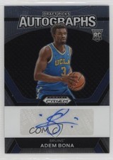 2024-25 Panini Prizm Draft Picks Draft Picks Auto Adem Bona #DPA-ABN Auto 6o3