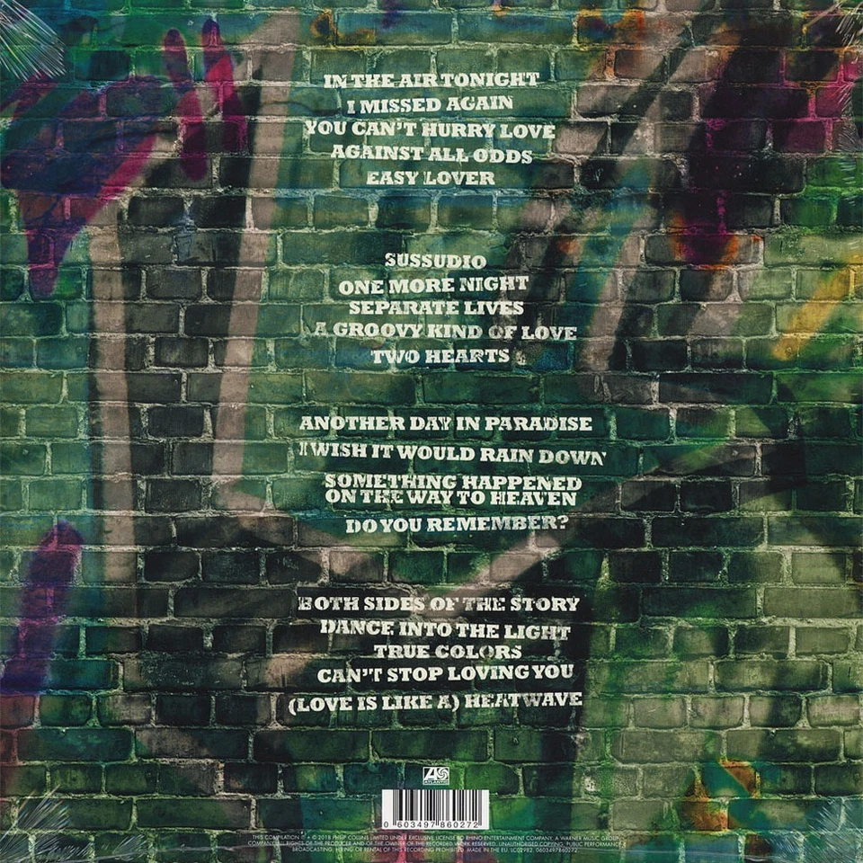 Phil Collins - The Singles (Vinyl 2LP - 2018 - EU - Original) - Bild 2 von 2