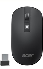 Acer Wireless Mouse, 2.4G Slim Portable Computer Mouse with USB Receiver
