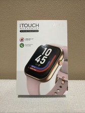 iTOUCH AIR 5 Smartwatch - Silicone Strap Rose Gold Adult Super Cute 