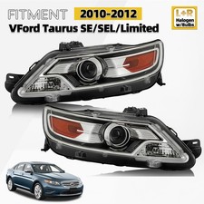 For 2010-2012 Ford Taurus Sesellimited Halogen Projector Headlight Leftright For 2010-2012 Ford Taurus Sesellimited Halogen Projector Headlight Leftright