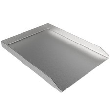 LANDMANN Plancha Edelstahl Grillplatte 200×300 mm Grilllzubehör Platte Grillen