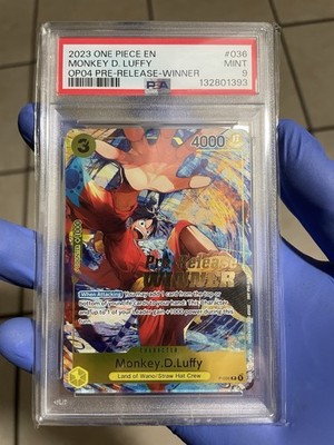 Monkey.D.Luffy (Pre-Release Tournament) (Winner) P-036 One Piece