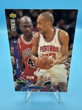 1995-96 Upper Deck Collector's Choice - Fun Facts Michael Jordan, Grant Hill...
