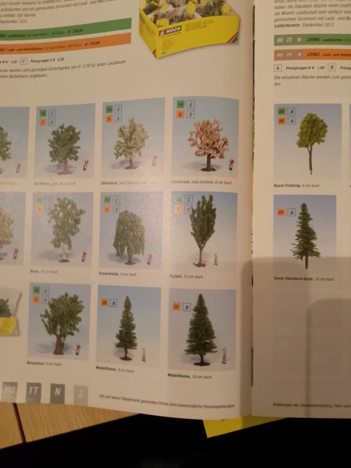 Noch Modellbau Landscaping Model Railway Accessories Catalogue G/0/H0/TT/Z 2013/16/17 - Image 3 of 4