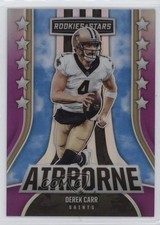 2023 Panini Rookies & Stars Airborne Purple Prizm 12/35 Derek Carr #AI-23 0ud4