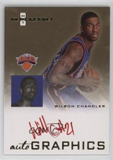 2007-08 Fleer Hot Prospects Autographics Red Ink Wilson Chandler #AU-WC Auto 7n6