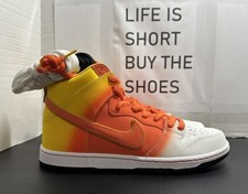 Nike SB Dunk High Pro Sweet Tooth Amarillo Orange White 700