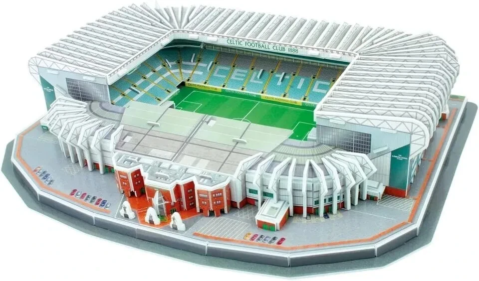 Official Licensed Celtic FC Celtic Park Stadium 3D Jigsaw Puzzle Football Model - Image 2 of 2