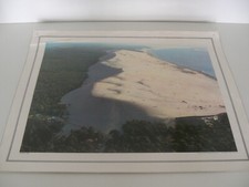 ANCIENNE PLANCHE AFFICHE POSTER PHOTO SCOLAIRE DUNE DU PYLA