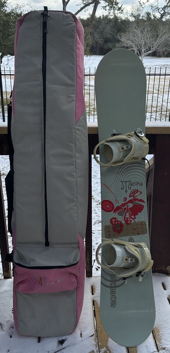 MORROW MANTRA 53 SNOWBOARD SIZE 152 CM WITH MORROW MEDIUM BINDINGS