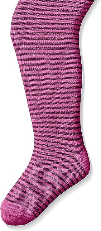 Juego de 3 Medias Country Niños Niñas Ciruela Rayas Púrpura 9-11 Años Foto 2 de 4