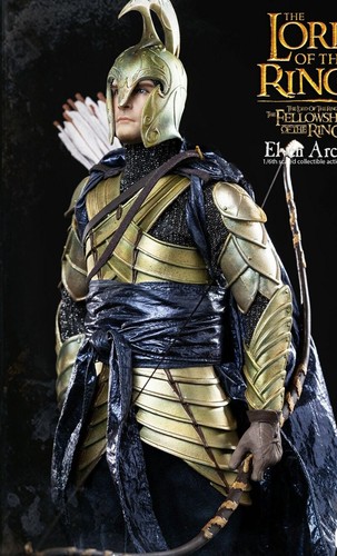 Asmus LOTR027A Lord of the Rings Series ELVEN ARCHER Soldier 1/6 Scale Figures - Picture 5 of 9