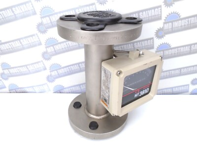#ad #ad BROOKS MT 3810 3810A14CBPAA1A1 1 1 2quot; Armored Flow Meter 420°F 480 PSIG $229.50