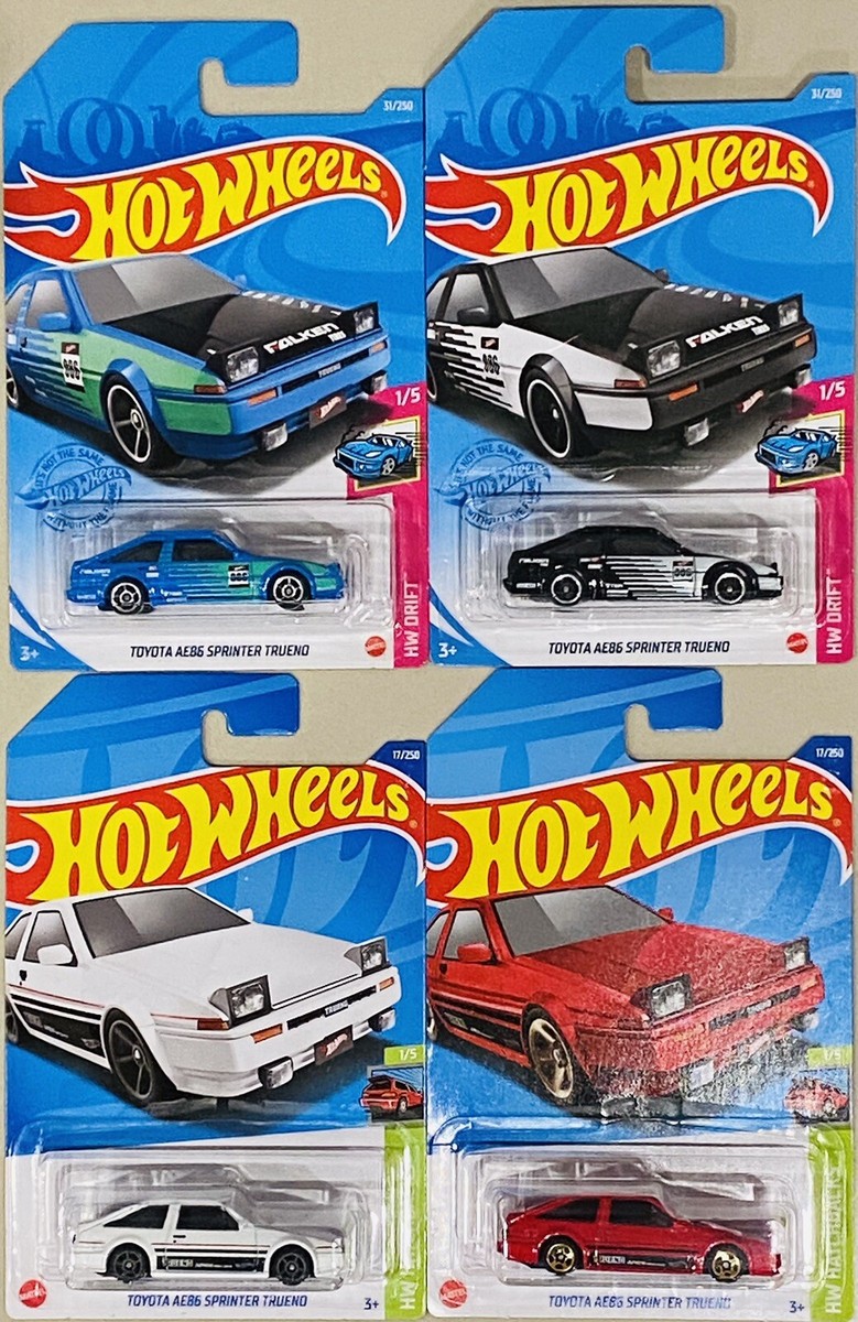 Hot Wheels スライドストリート AE86 BRZ SUPRA 3点 Hot Wheels スライドストリート AE86 BRZ SUPRA 3点 Hot Wheels