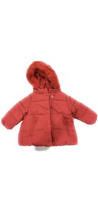 ladies red hooded jacket