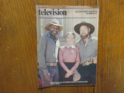 Oc-1981 St. Louis Post-Dispatch TV Mag(FATHER MURPHY/MOSES GUNN/KATHERINE CANNON