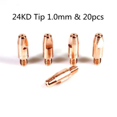MIG 24KD  Binzel Abicor Type Welding Torch Contact Tip 1.0mm 20pcs