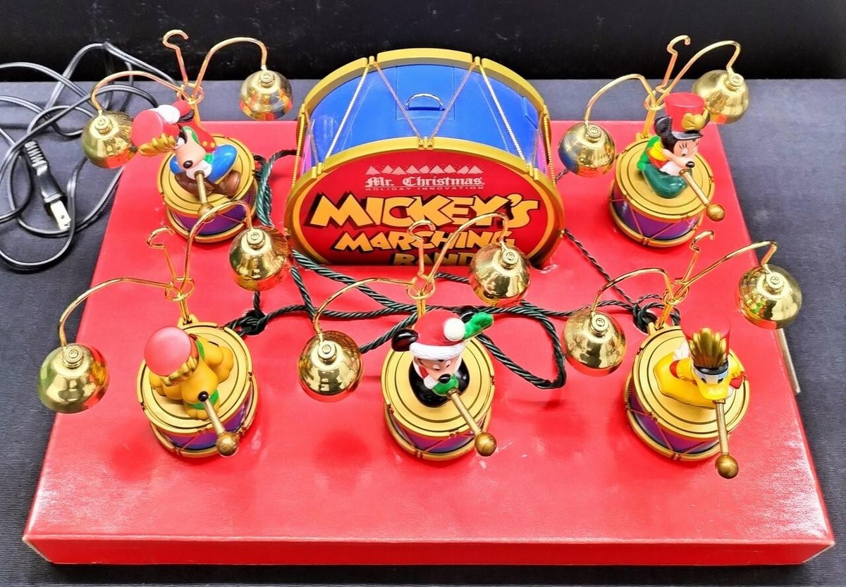 Mr Christmas Mickey's Marching Band Plays 35 Carols 1994 From