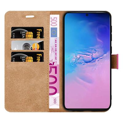 Custodia Galaxy S20 Pelle Flip Nero | Cover Portafoglio Elegante con Supporto