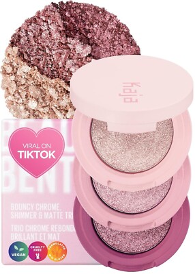 Kaja Beauty Bento Vegan Lidschatten Glitzer [#01 ROSEWATER] *UK-VERKÄUFER*